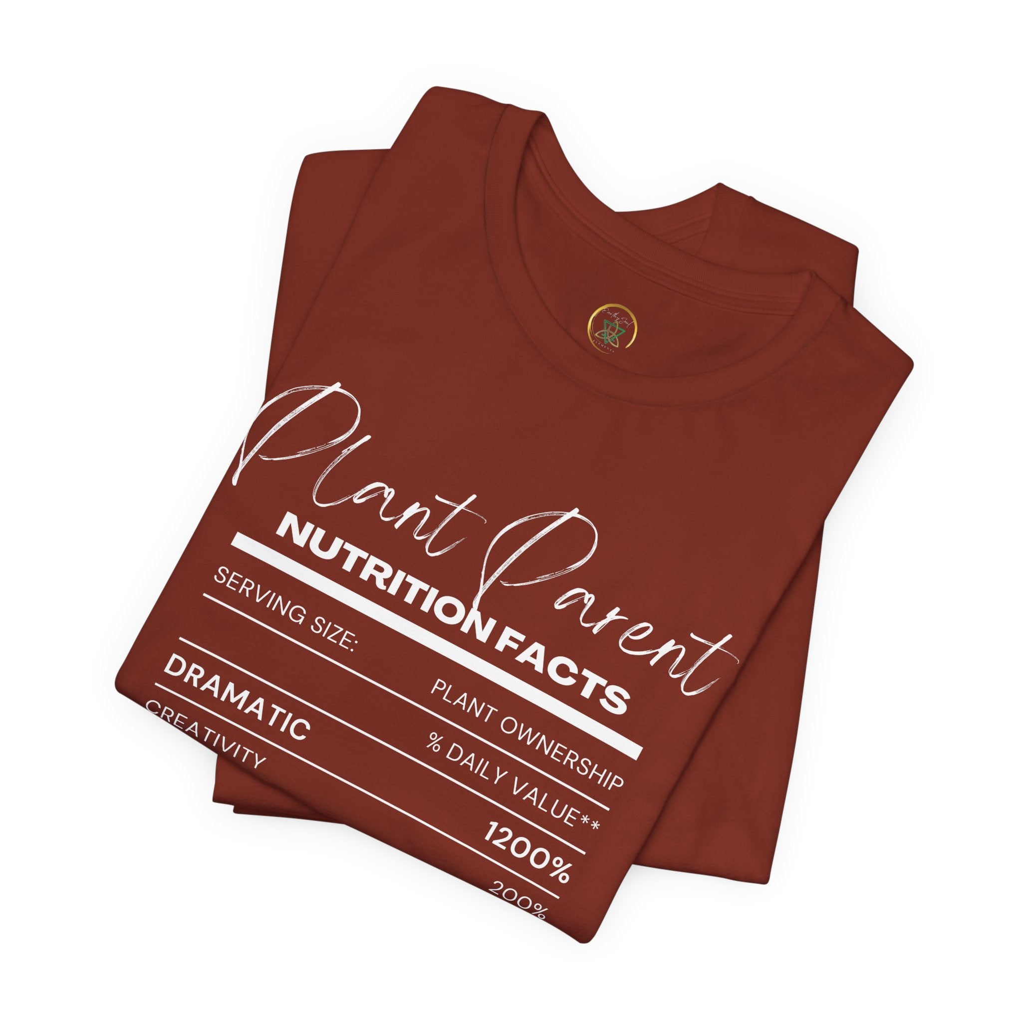 Plant Parents Nutrition Facts- Unisex Tee