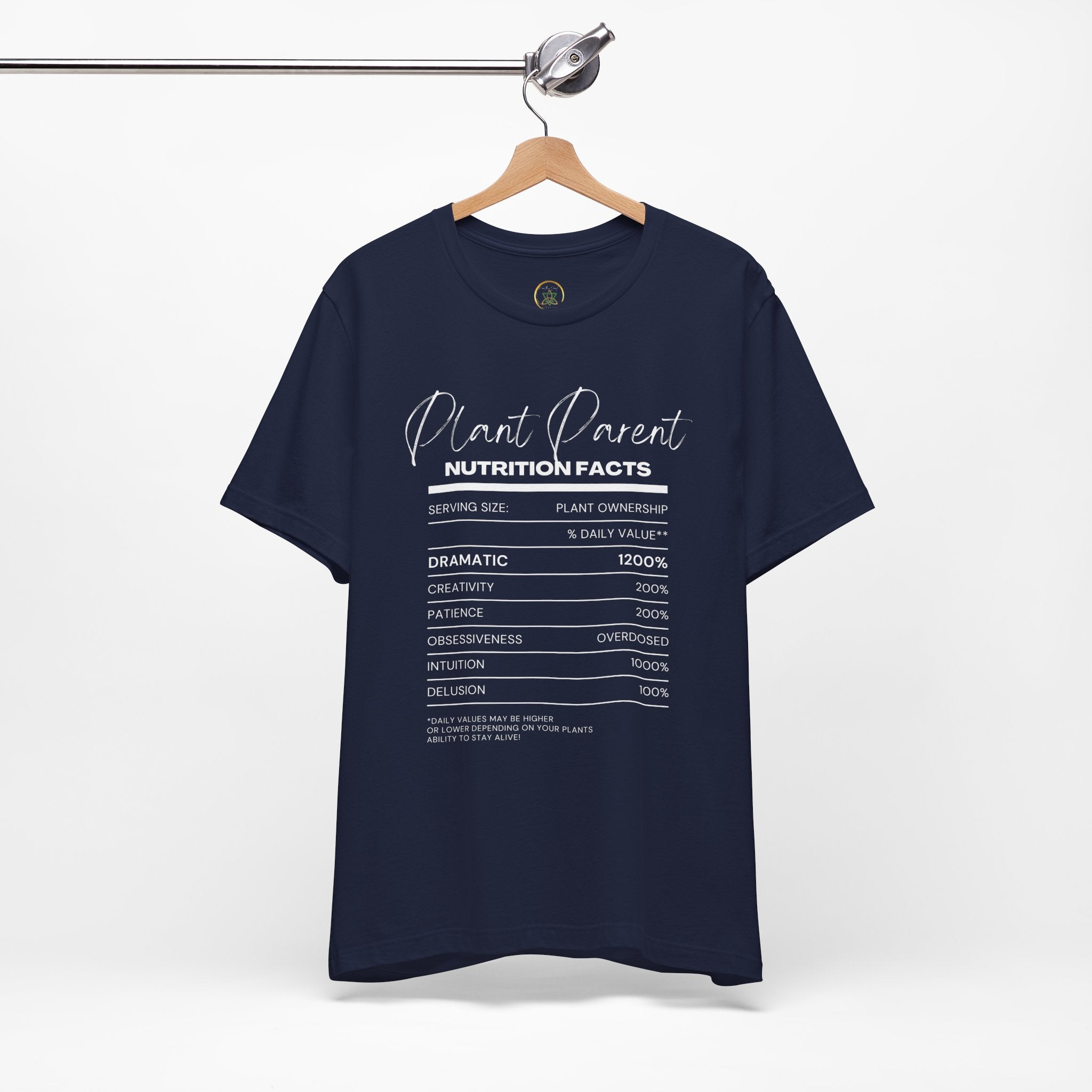 Plant Parents Nutrition Facts- Unisex Tee