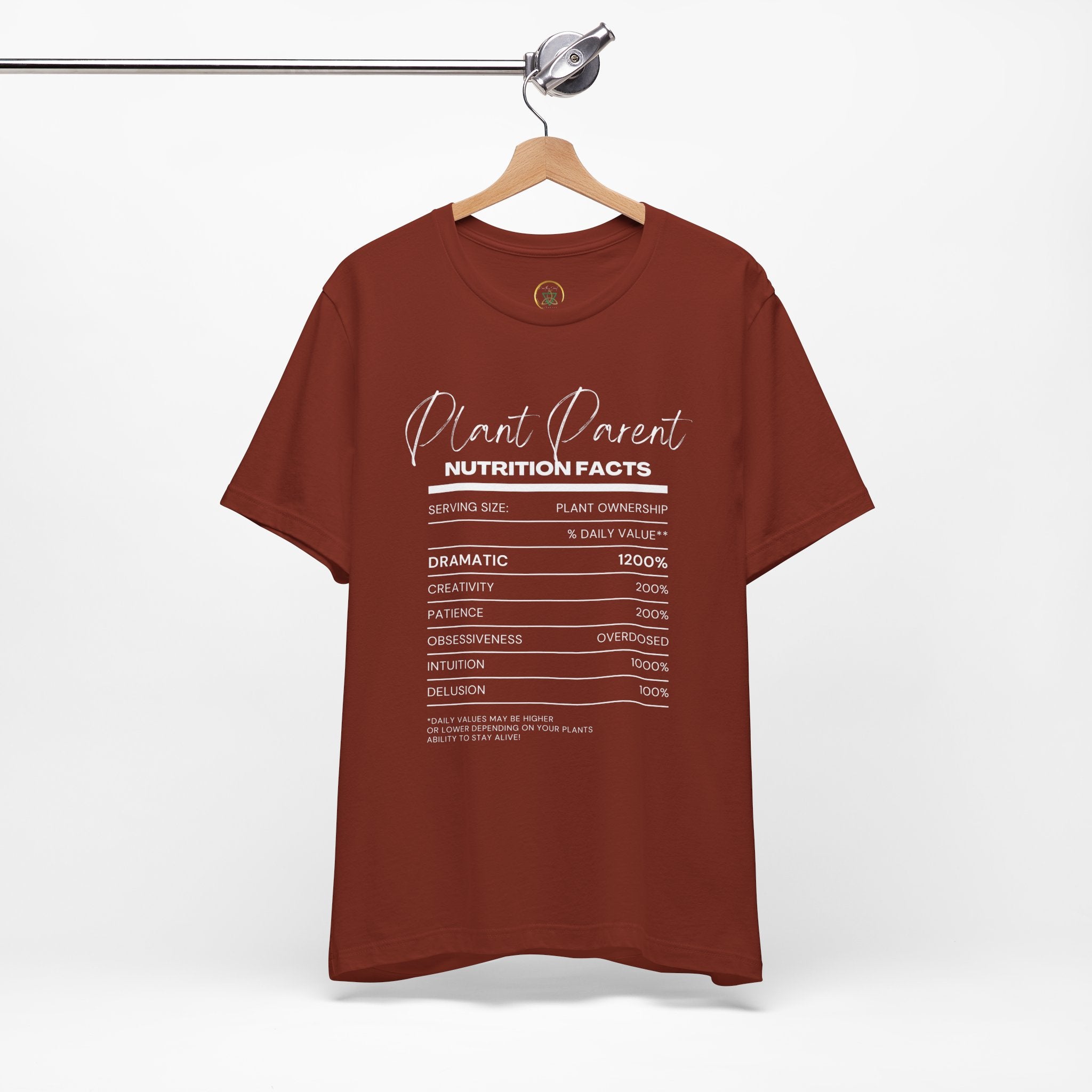 Plant Parents Nutrition Facts- Unisex Tee