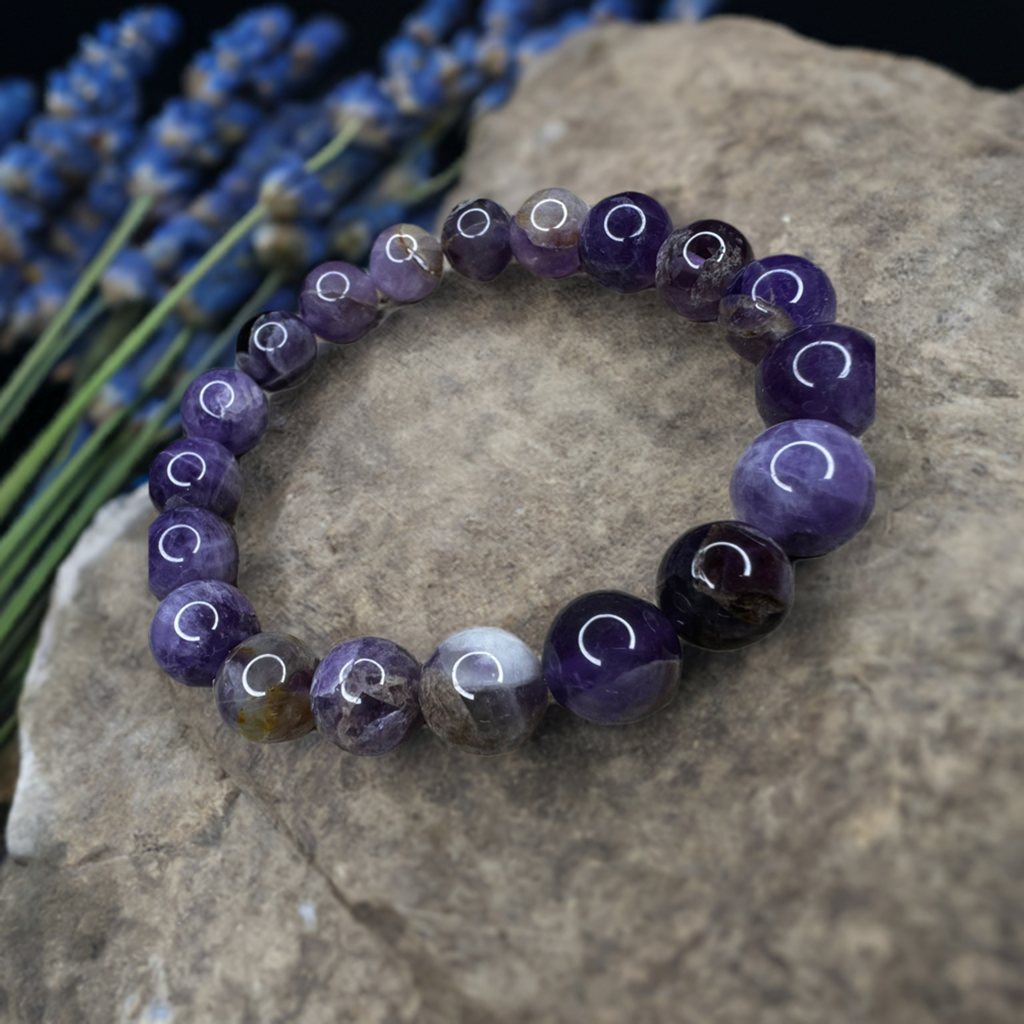 Earthy Amethyst Bracelet