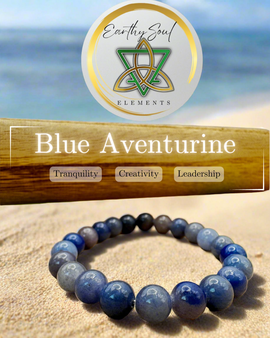 Blue Aventurine Stone Bracelet