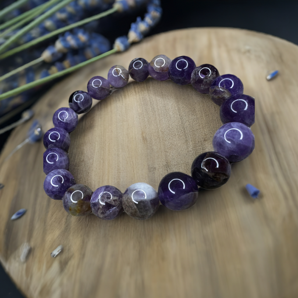 Earthy Amethyst Bracelet