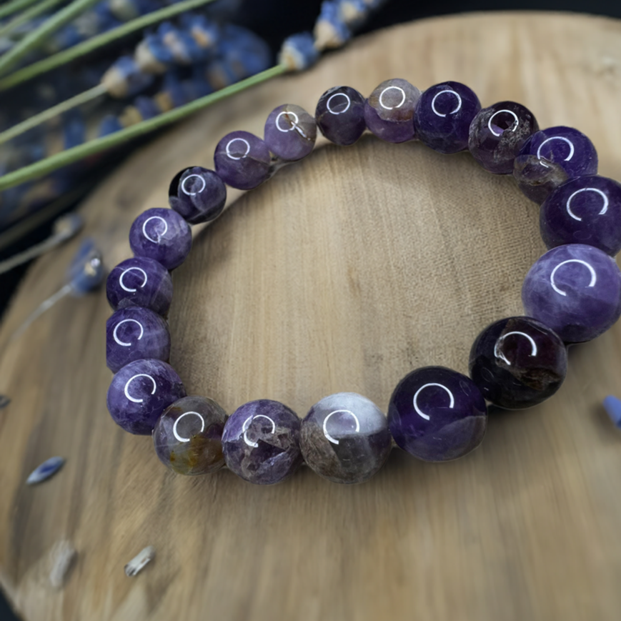 Earthy Amethyst Bracelet