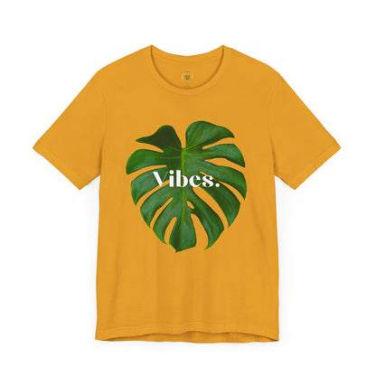 Monstera Leaf Vibes Tee - By EarthySoul Elements