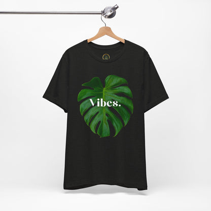 Monstera Leaf Vibes Tee - By EarthySoul Elements