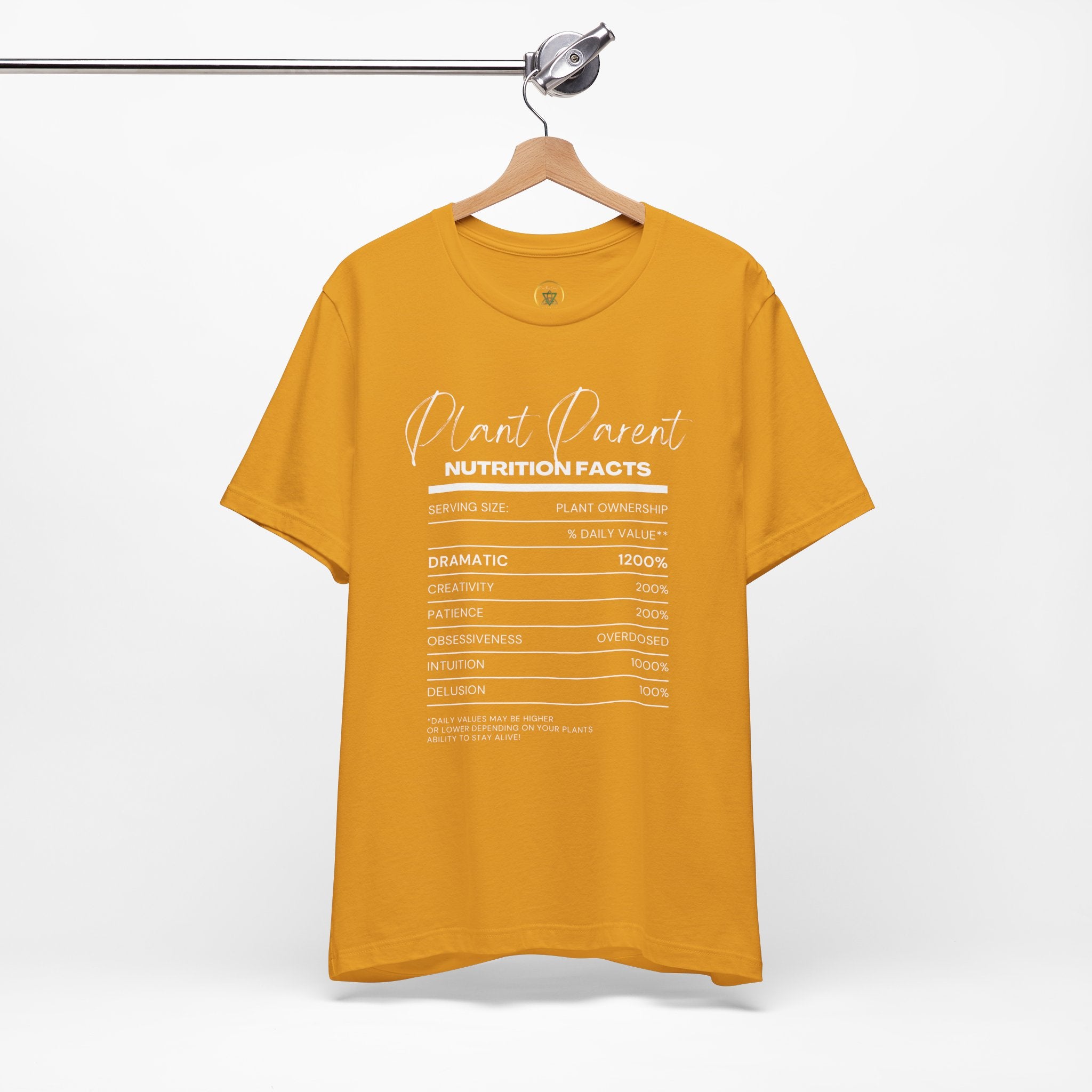 Plant Parents Nutrition Facts- Unisex Tee