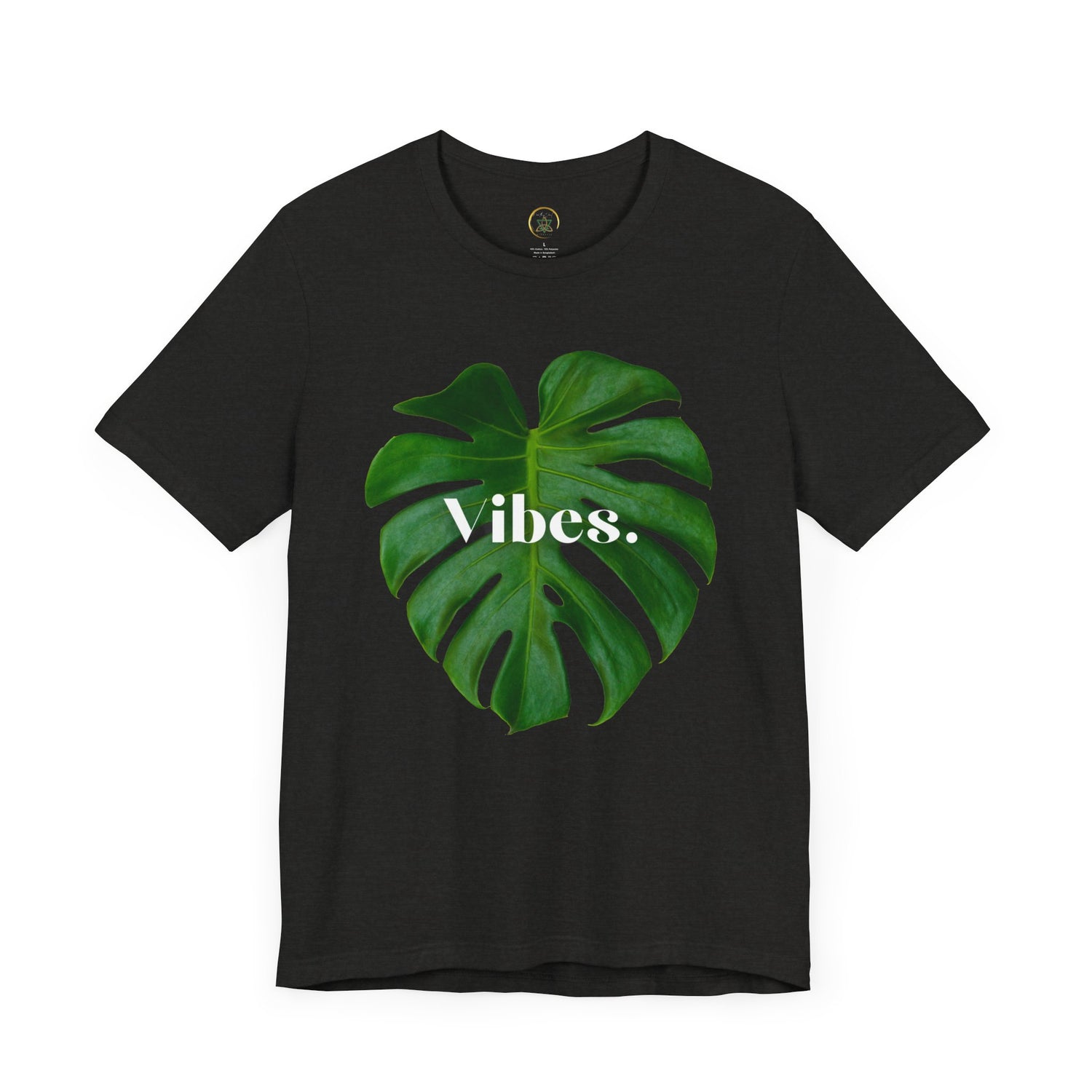 Monstera Leaf Vibes Tee - By EarthySoul Elements