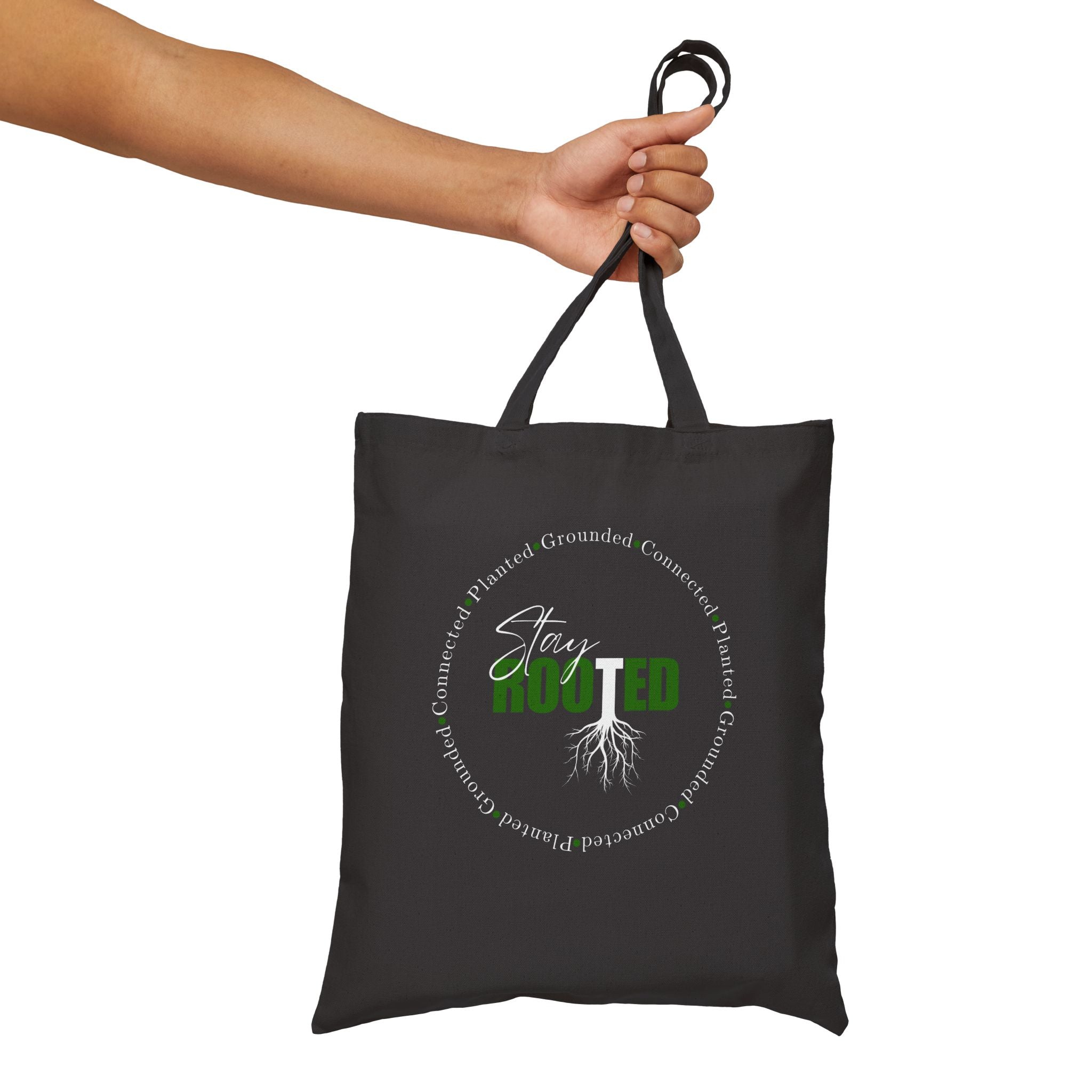 Stay Rooted Canvas Tote Bag