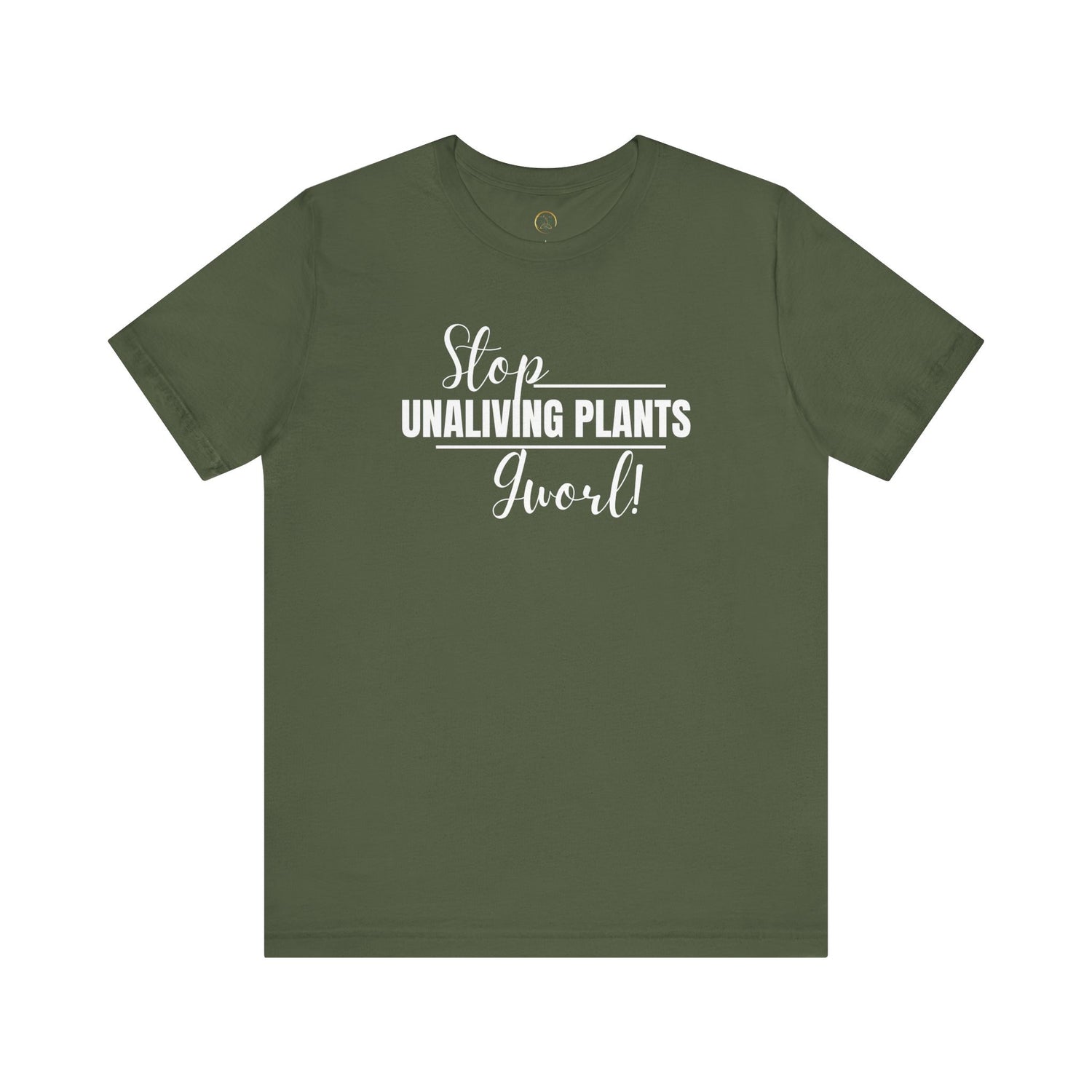 Stop, Unlving Plants, Gworl! by EarthySoul Elements