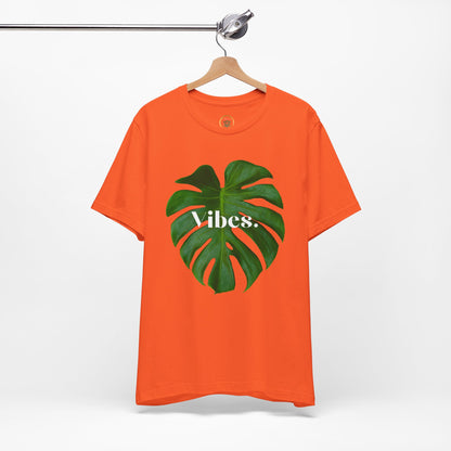 Monstera Leaf Vibes Tee - By EarthySoul Elements