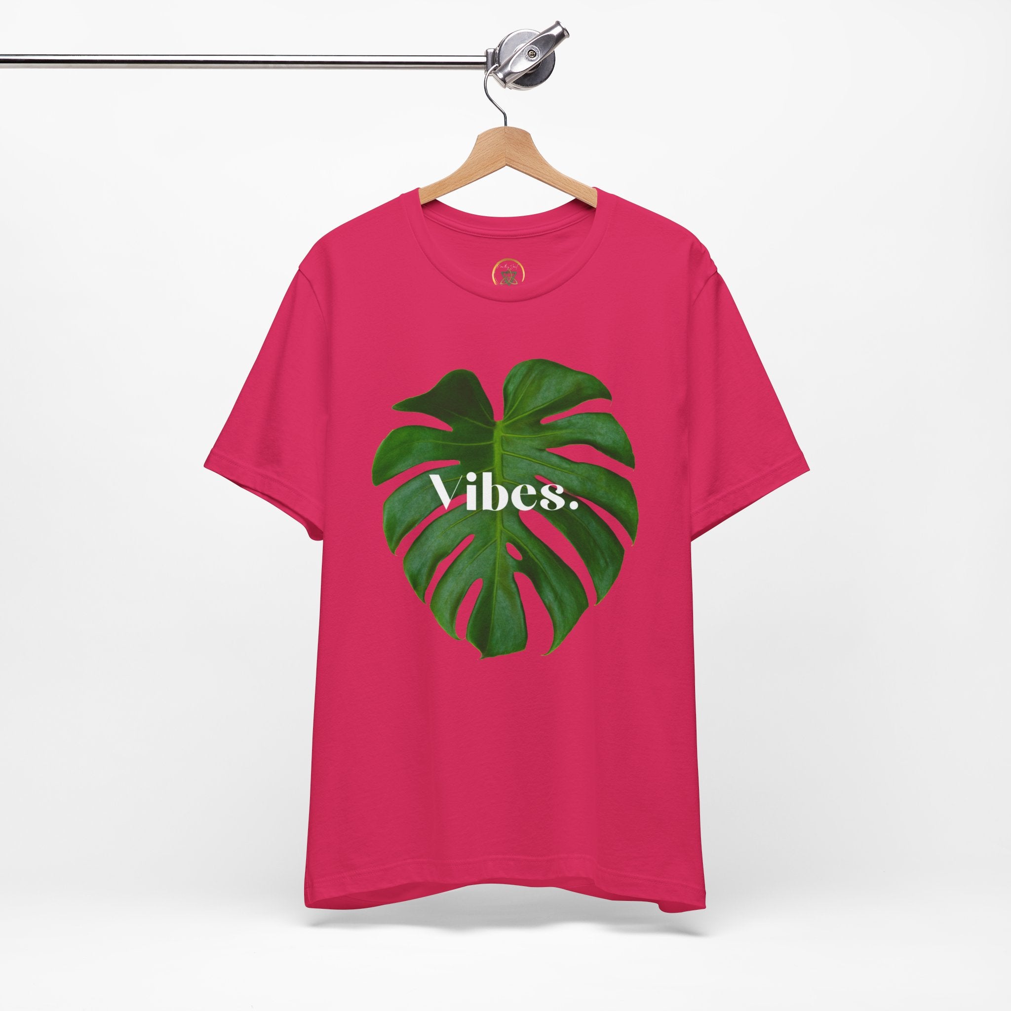 Monstera Leaf Vibes Tee - By EarthySoul Elements