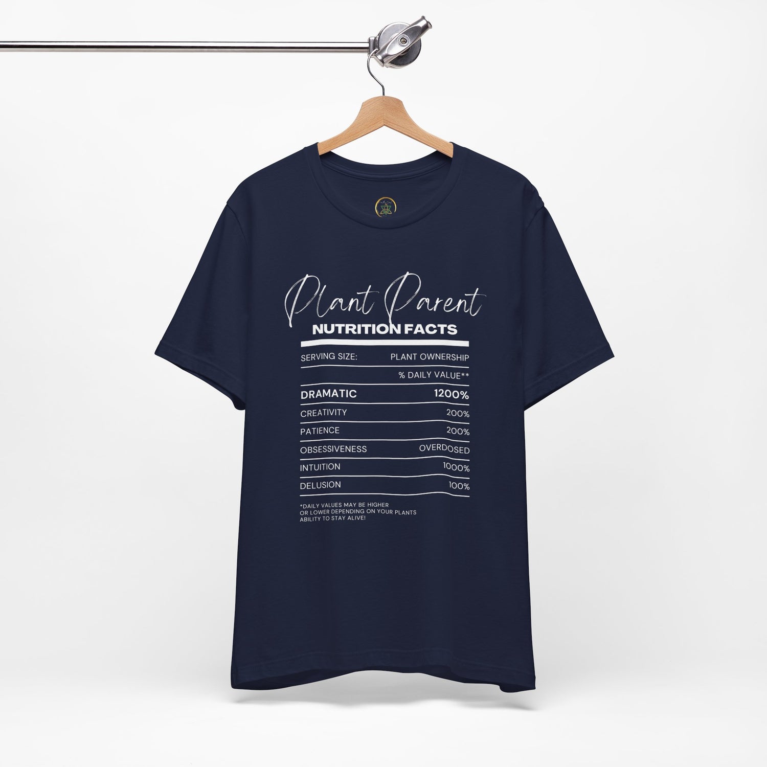 Plant Parents Nutrition Facts- Unisex Tee