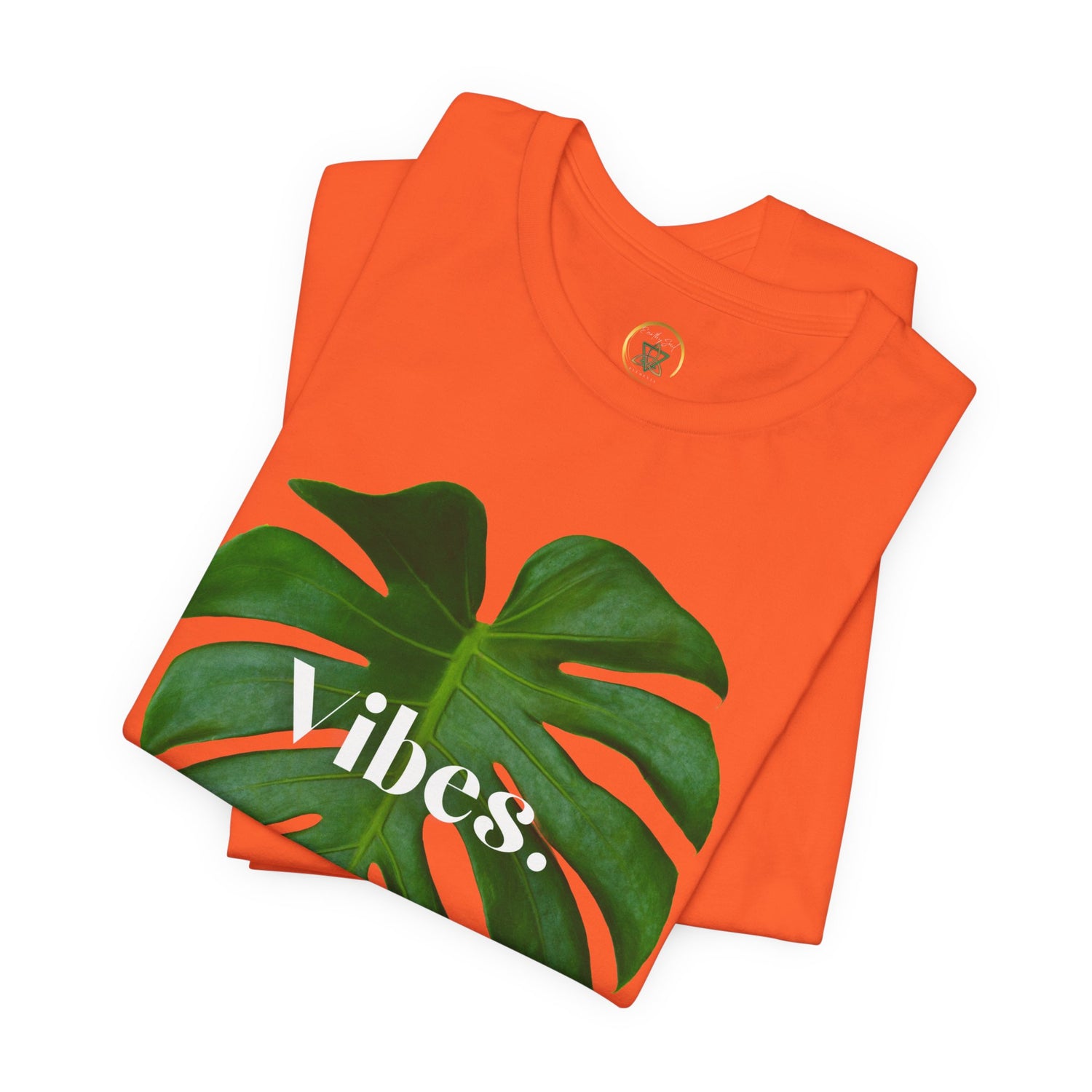 Monstera Leaf Vibes Tee - By EarthySoul Elements