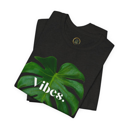 Monstera Leaf Vibes Tee - By EarthySoul Elements