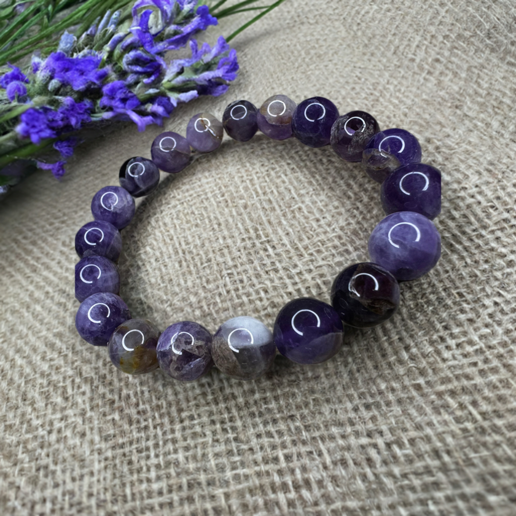 Earthy Amethyst Bracelet