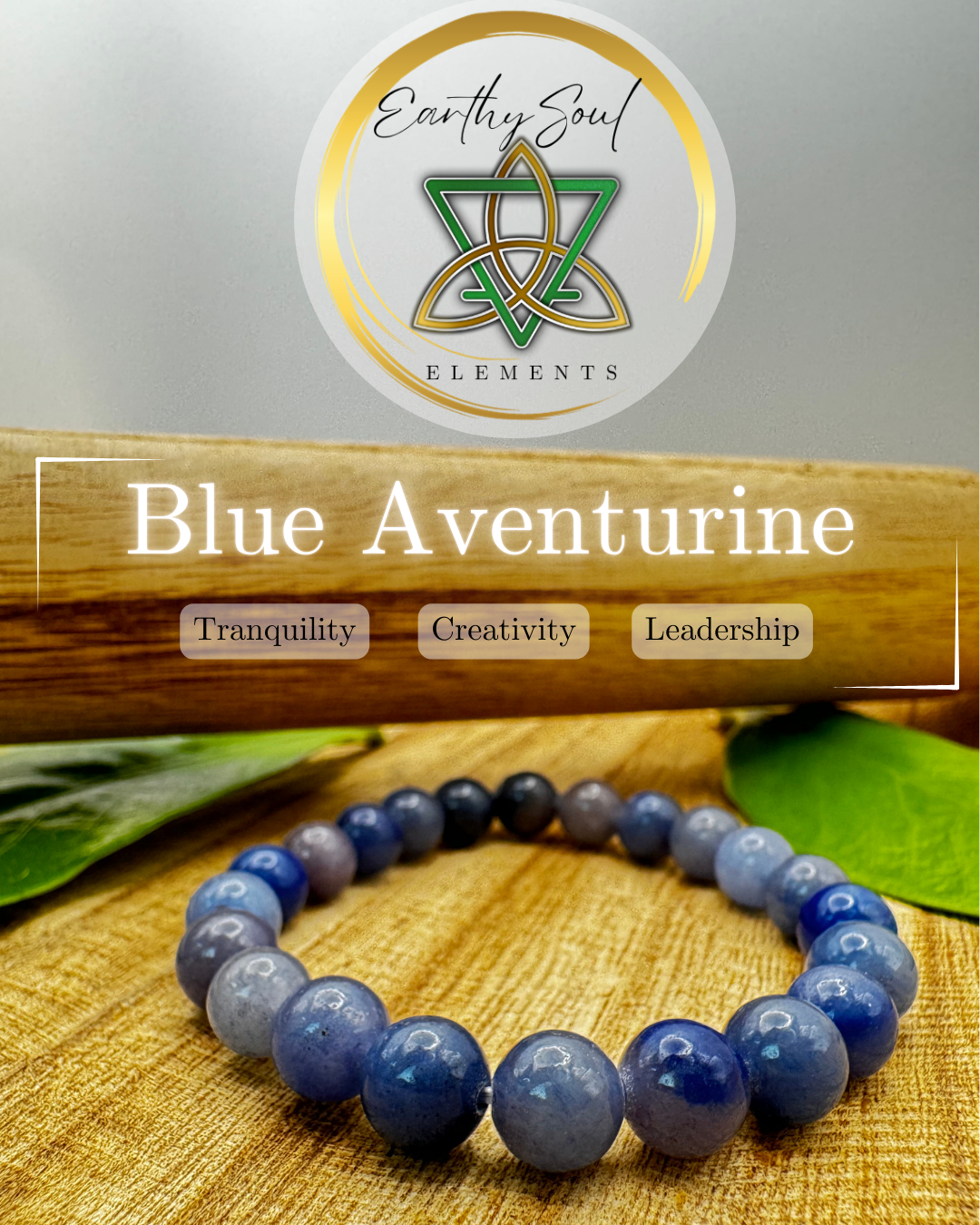 Blue Aventurine Stone Bracelet