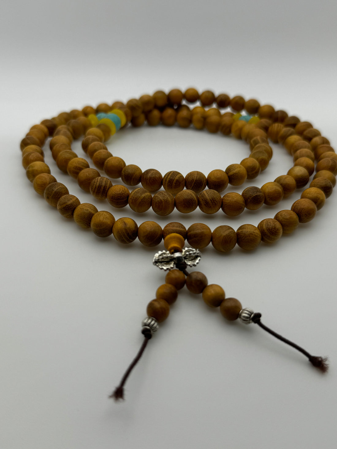 Earthy Mala Bocote Beads