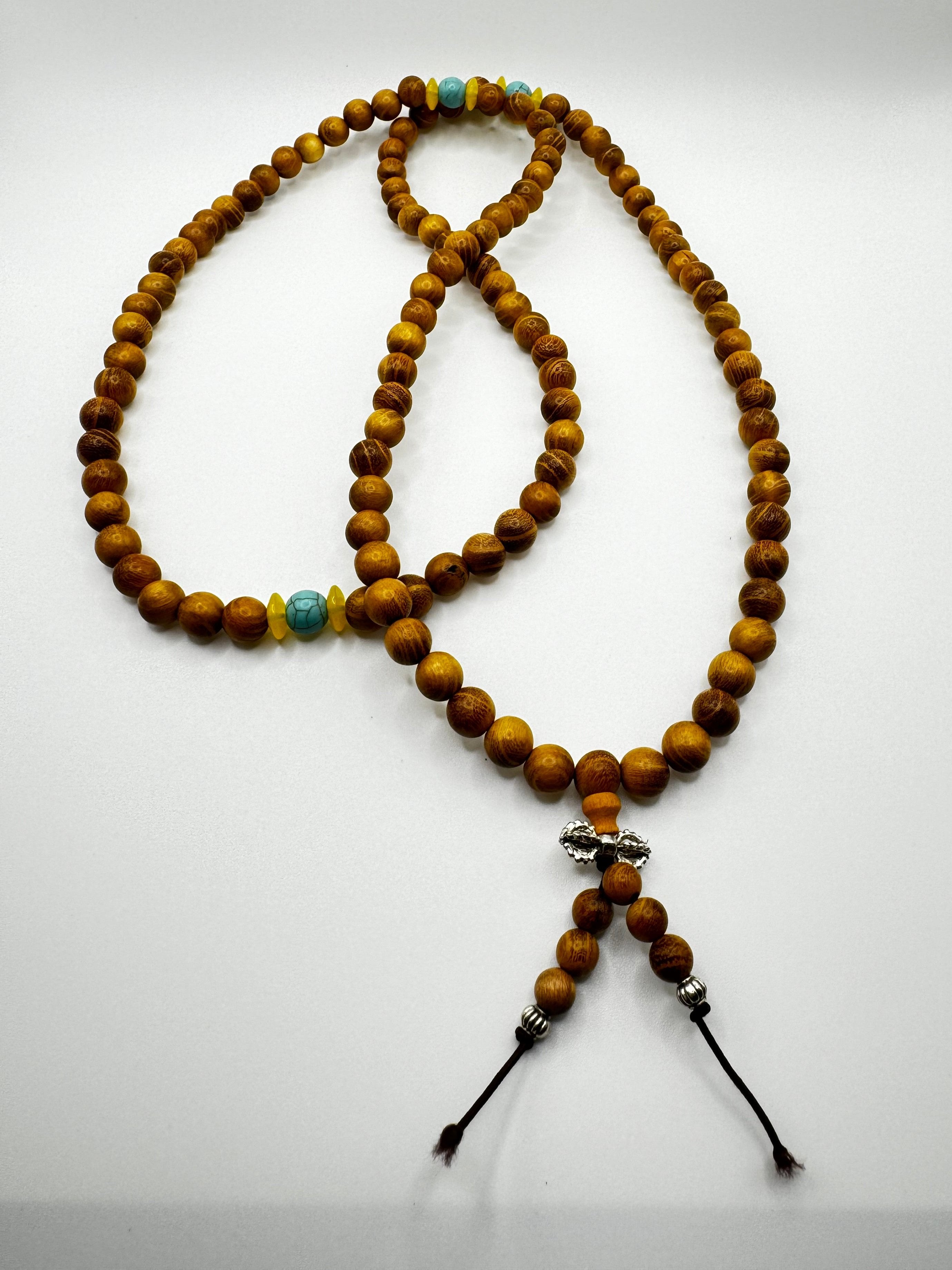 Earthy Mala Bocote Beads