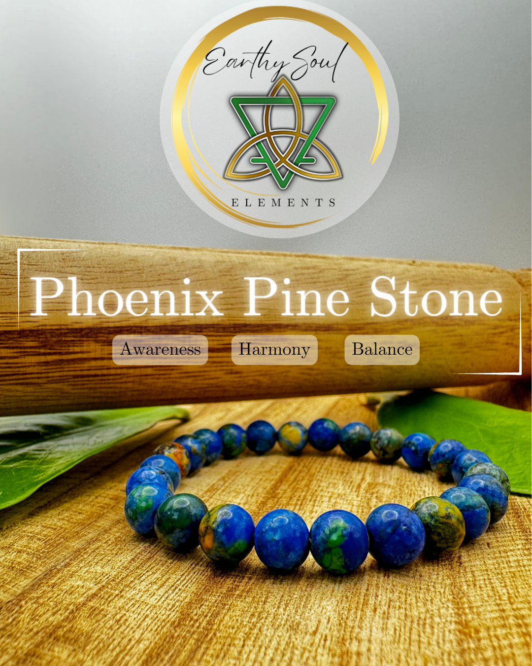 Phoenix Pine Stone Bracelet