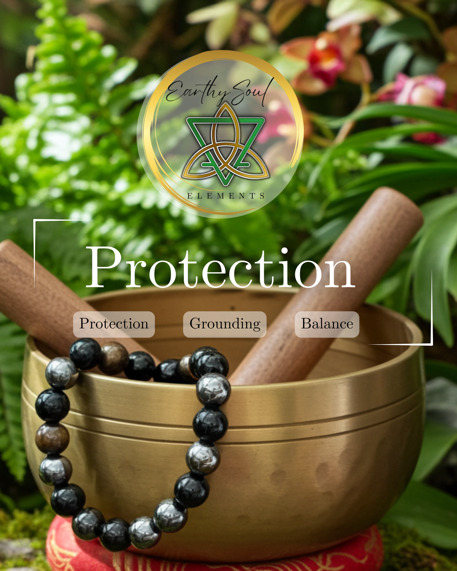 Earthy Protection Bracelet