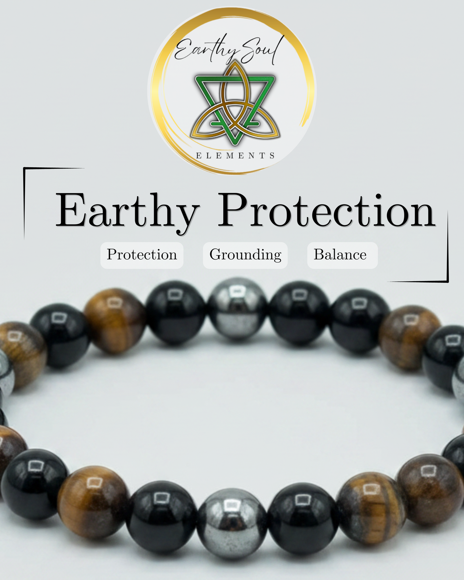 Earthy Protection Bracelet