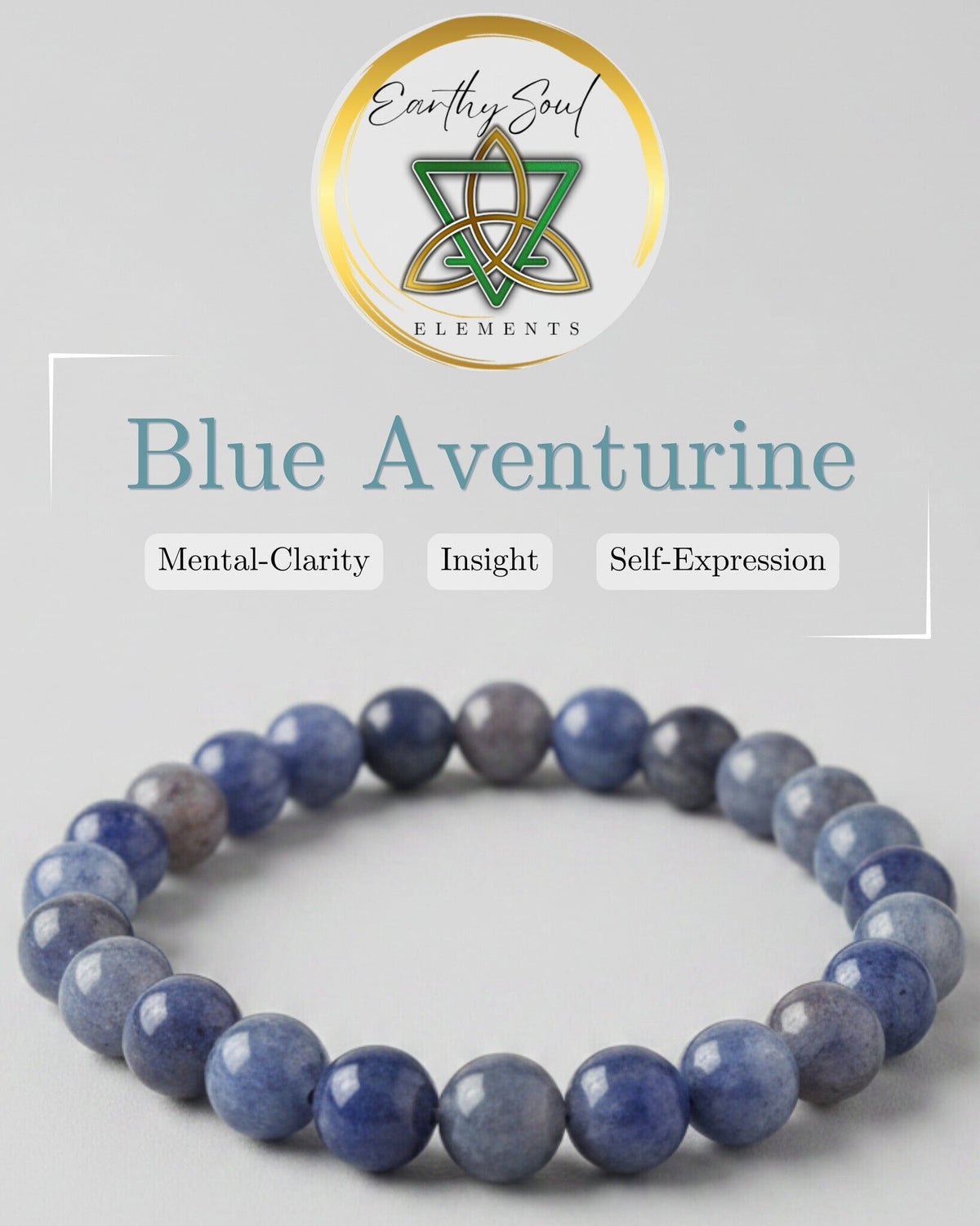 Blue Aventurine Stone Bracelet