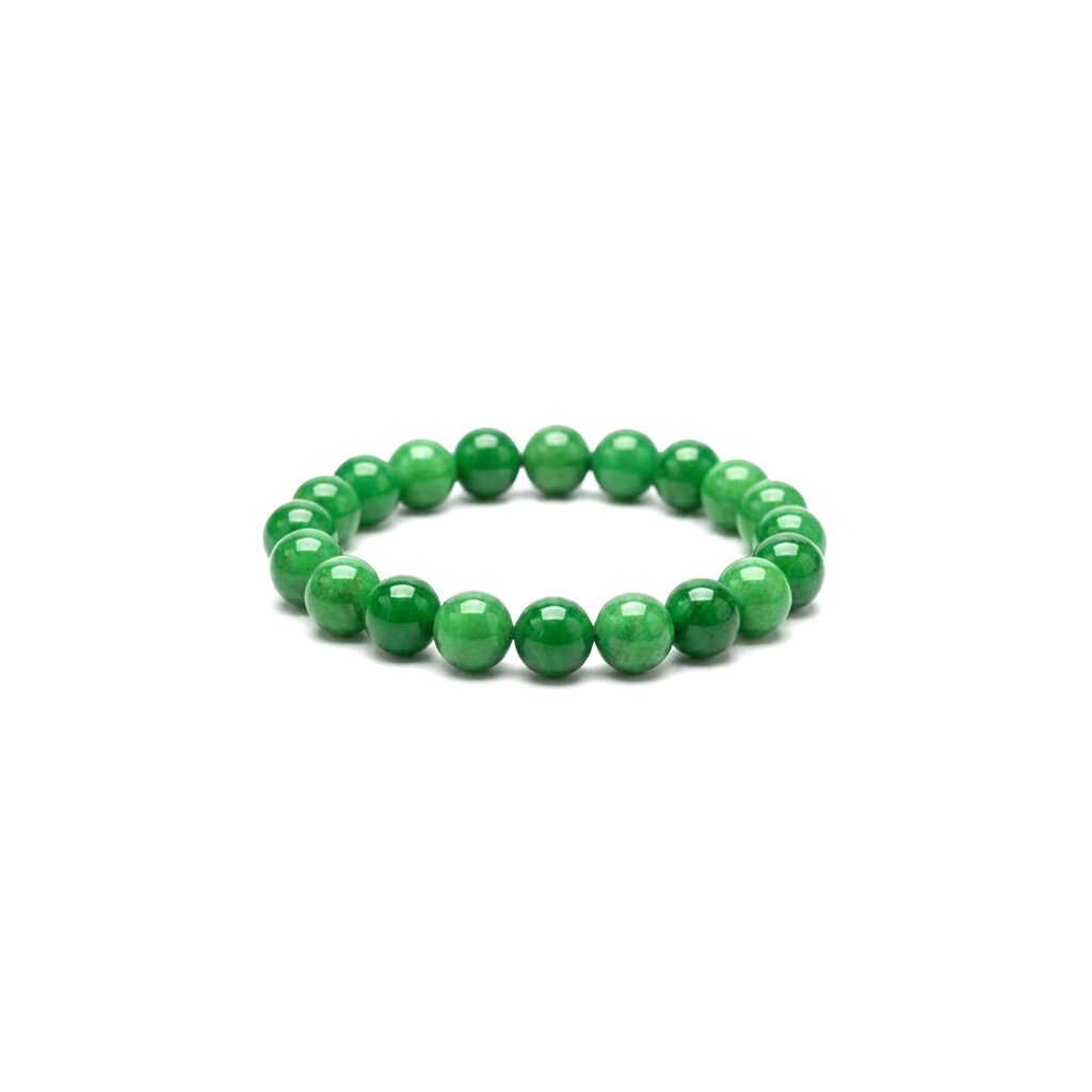 Earthy Bracelet (Green Agate)