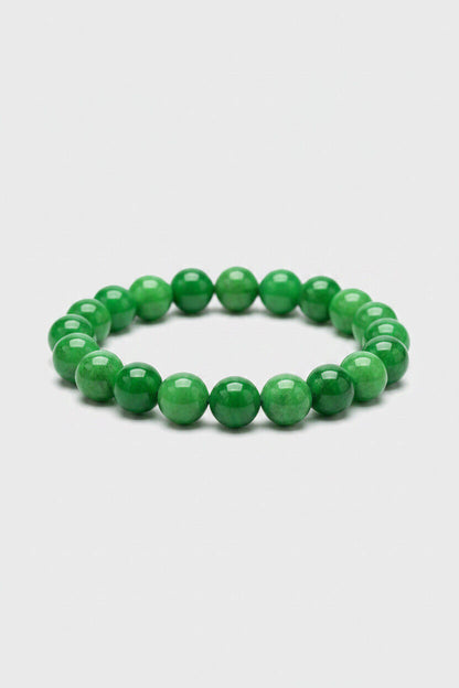 Earthy Bracelet (Green Agate)